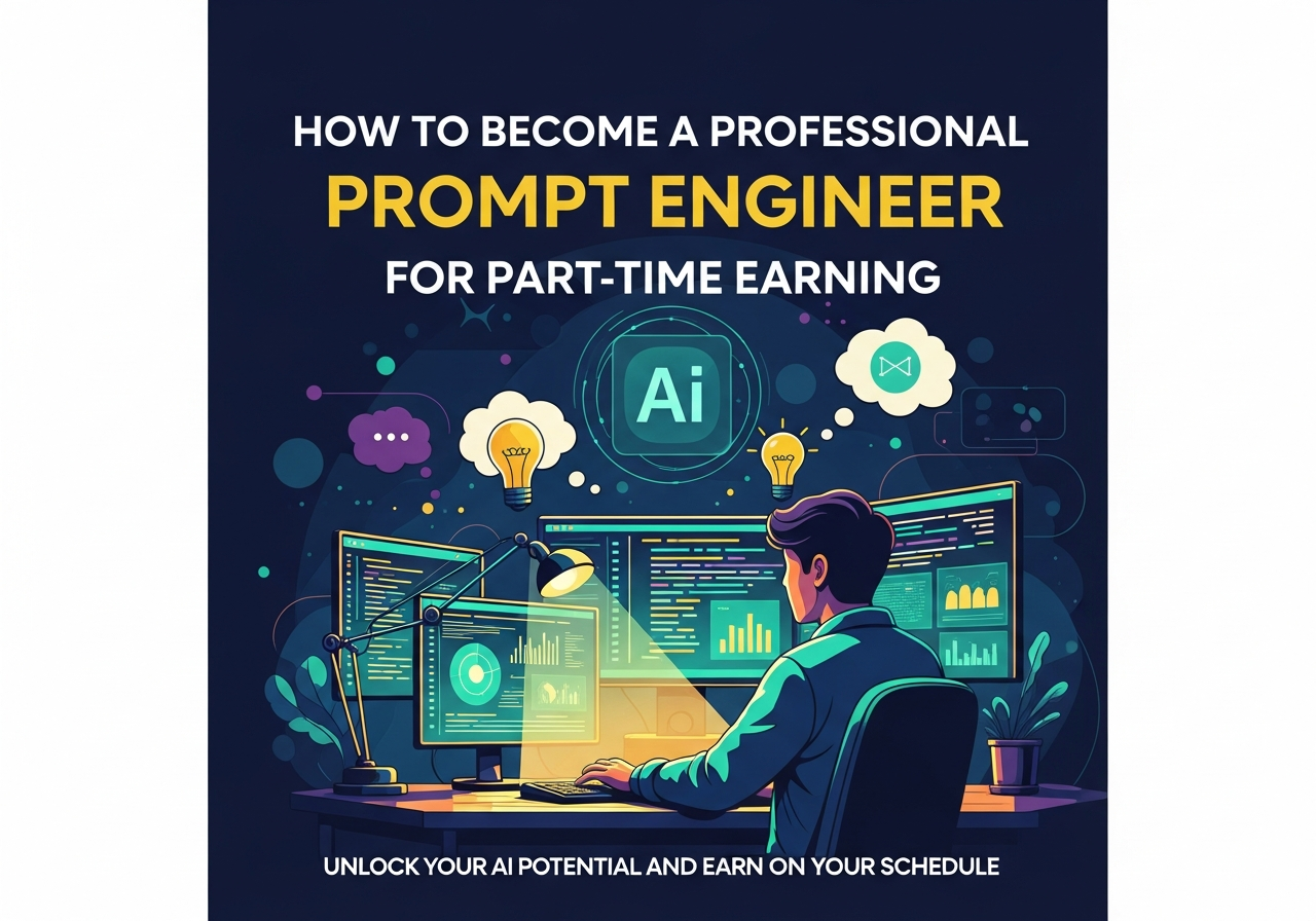 How to Become a Professional Prompt Engineer for Part-Time Earning